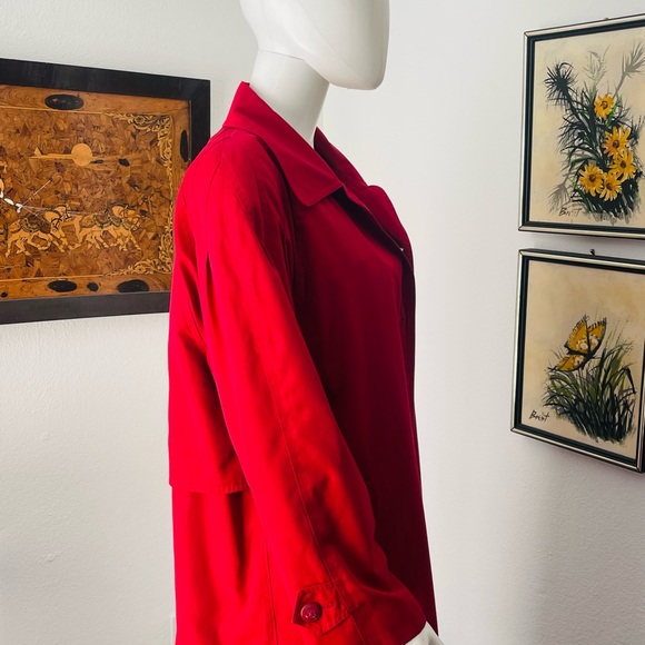 London Fog Red Women's Jacket - Picture 3 of 13